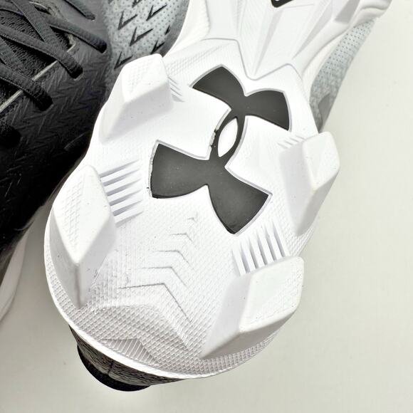 Under Armour Mens Spotlight Fran RM 4.0 Cleat US 13 M EU 47.5 White Black EUC main image 7